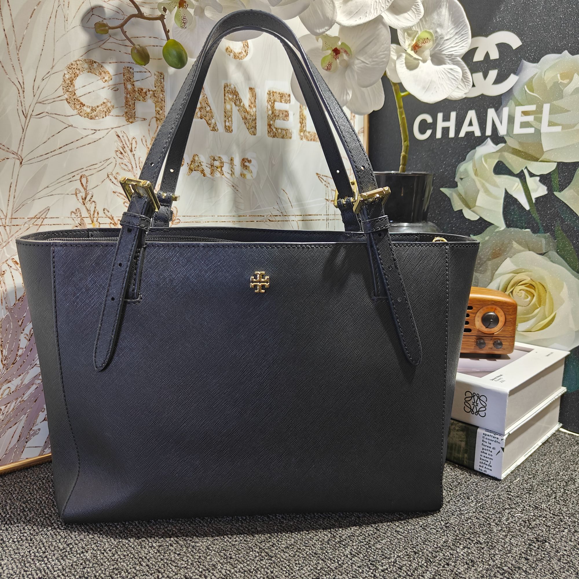 95新 TORY BURCH/汤丽柏琦 TB手提包G25101275尺寸32*23