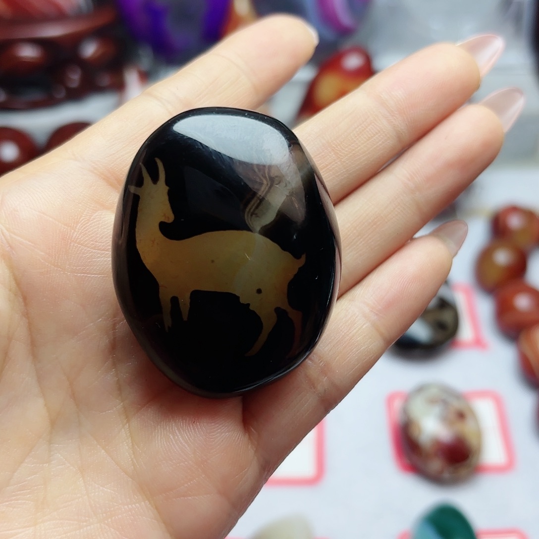 玛瑙/玉髓珠宝奇石合金海*