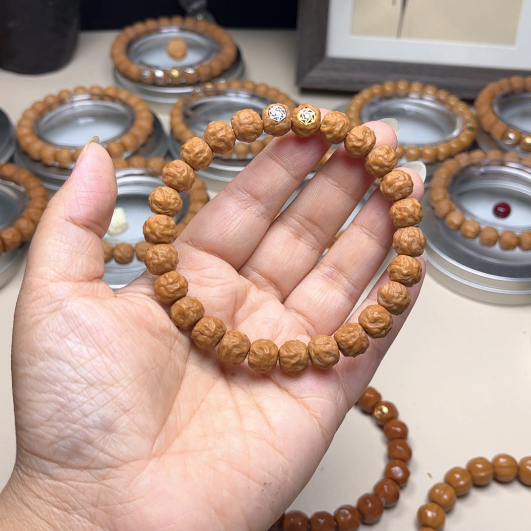 猴头核桃手串无暇龙蛇双标