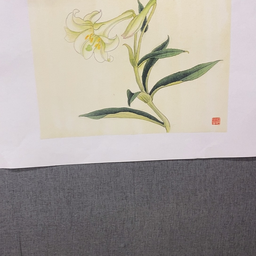 国画手写手绘作品100