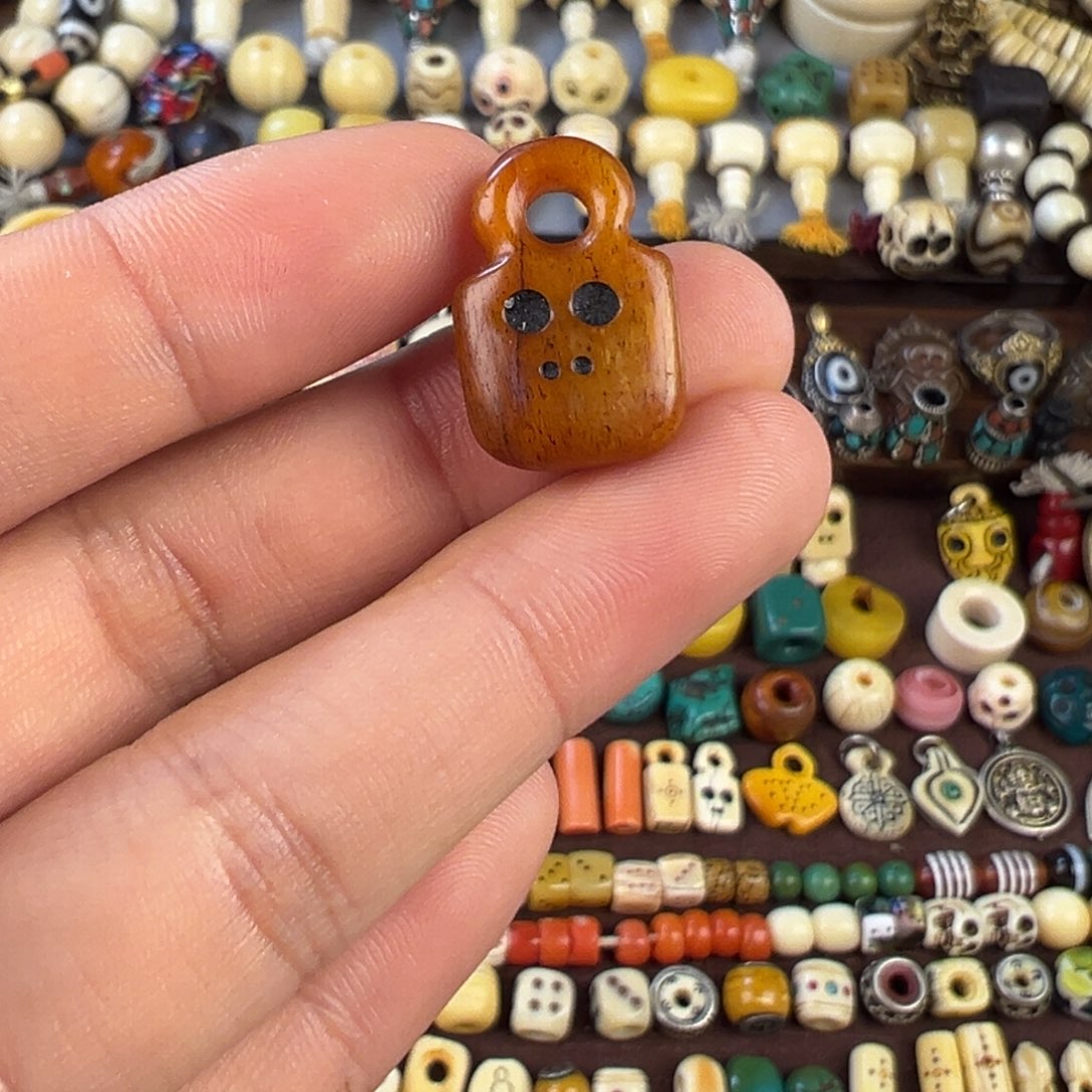 凤眼菩提吊坠卡子