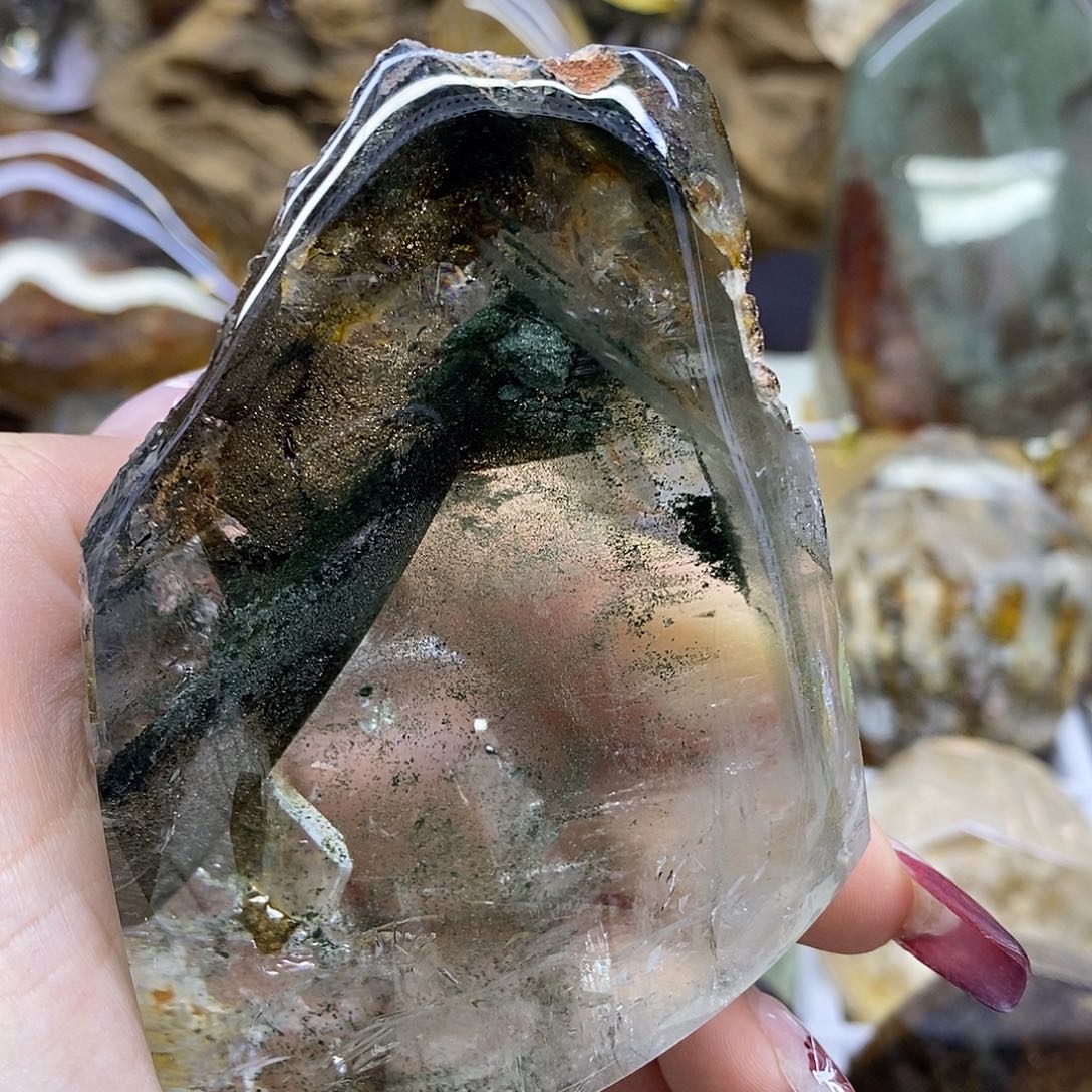 水晶水晶原石未镶嵌