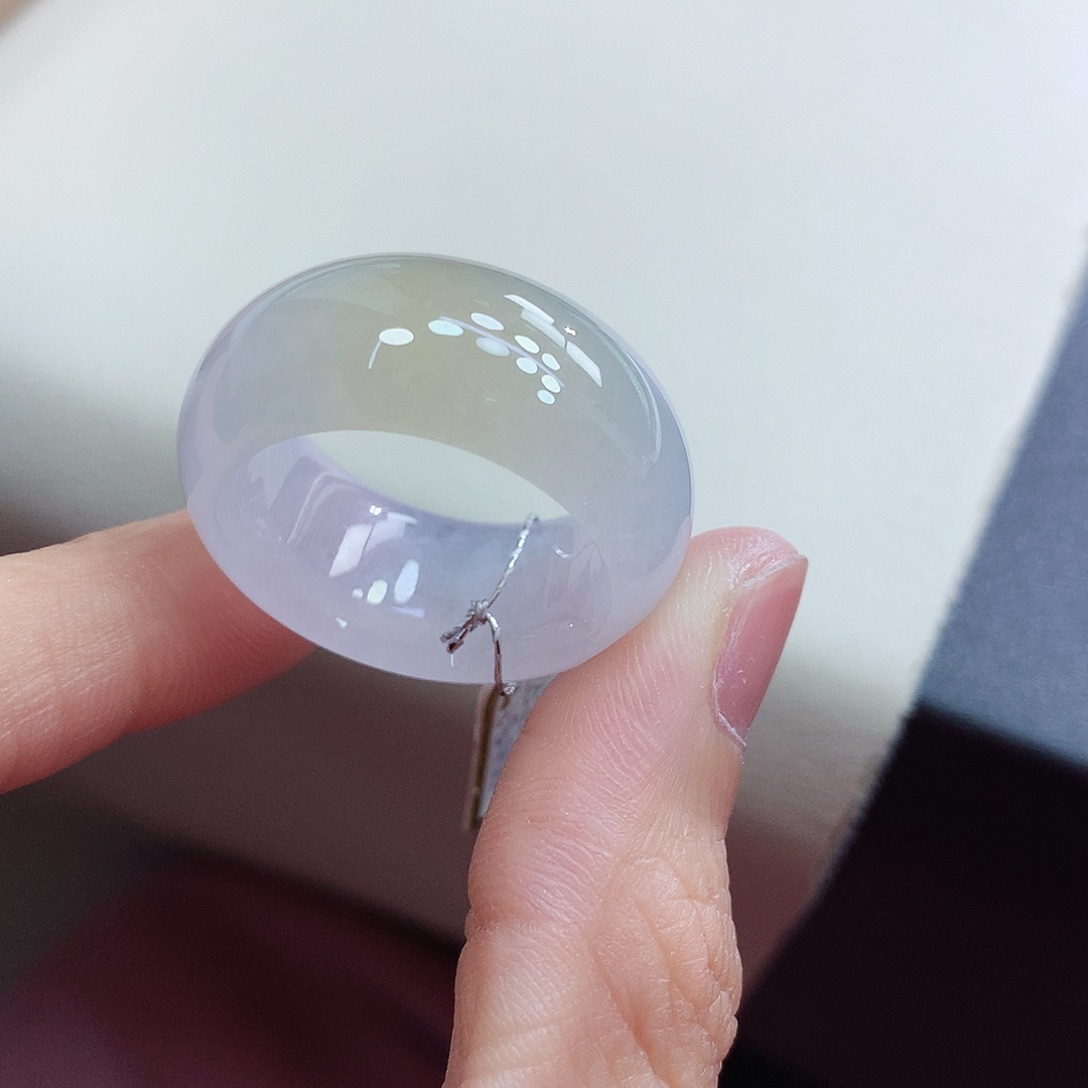 未镶嵌戒指翡翠23-24号