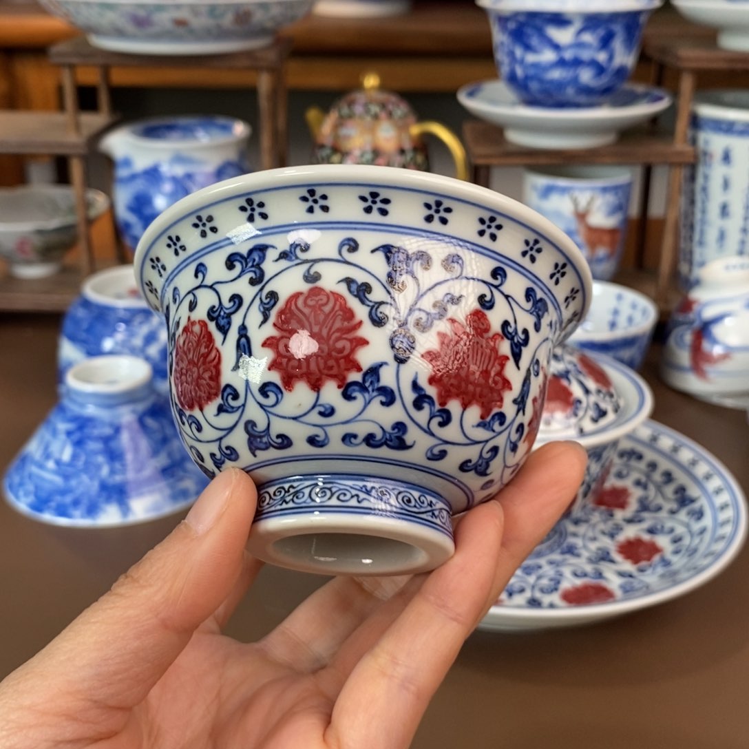 景德镇陶瓷手工手绘