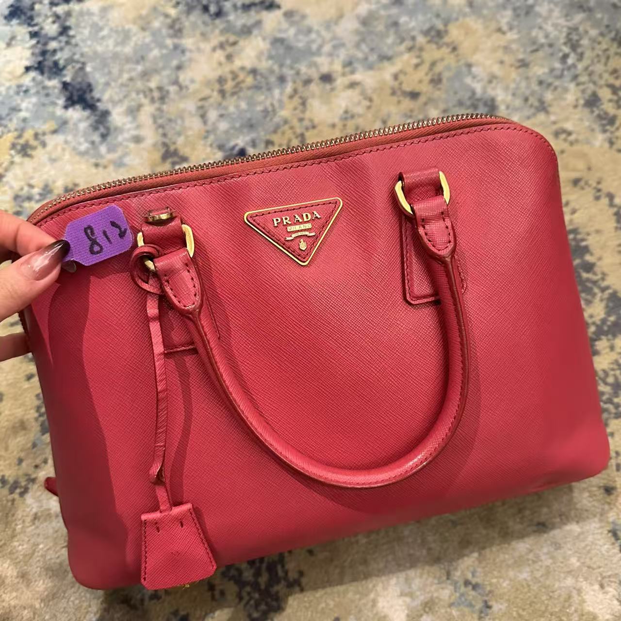 95新 Prada/普拉达 812  eilie  /二奢包包