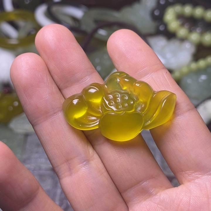 岫玉天然岫玉挂件未镶嵌