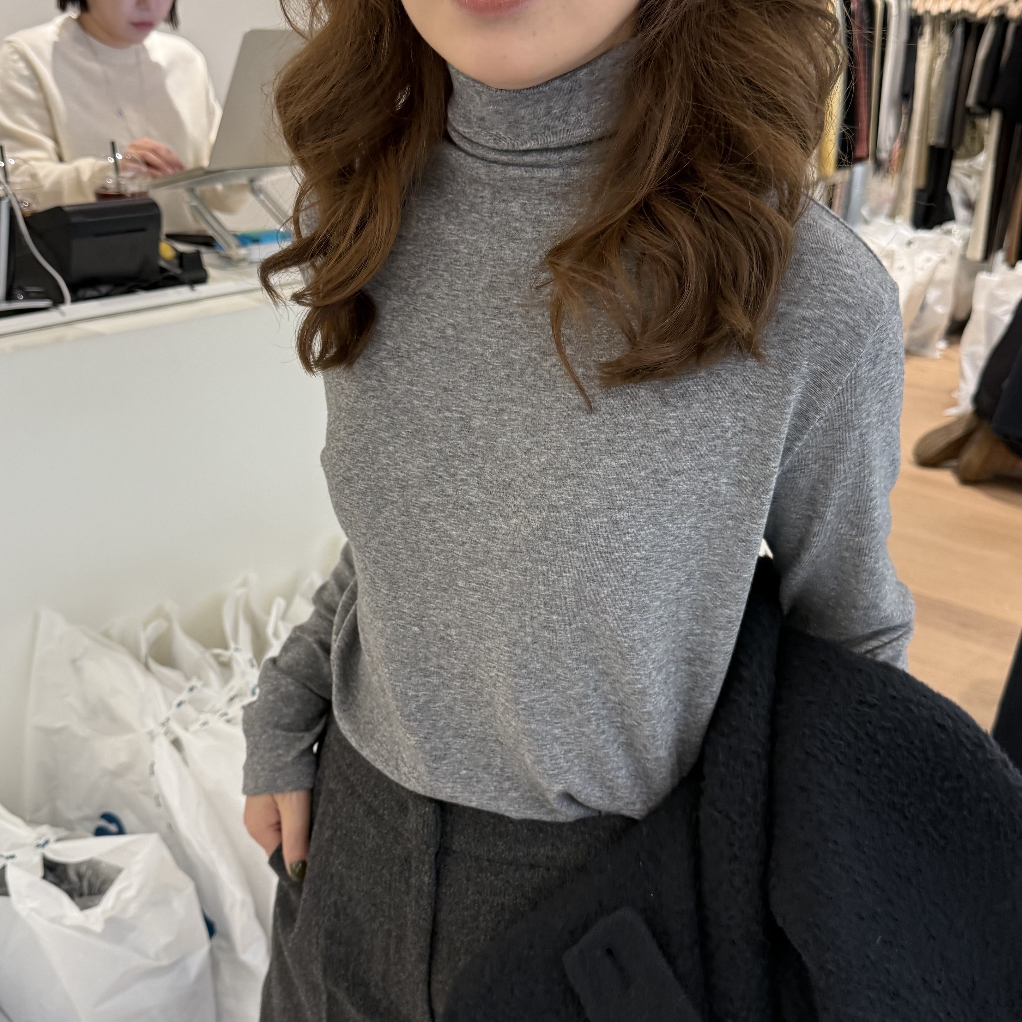 【慧姐韩国正品】25冬新款O高领打底17355313/N0退N0换