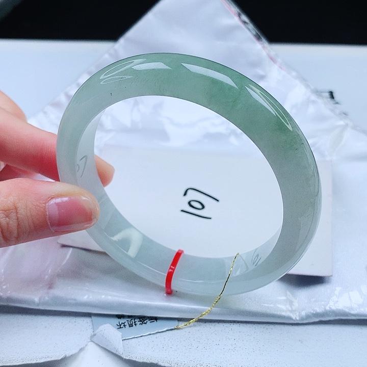 翡翠手镯未镶嵌缅甸天然a货手镯59+