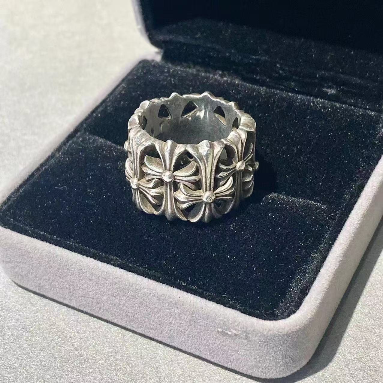 95新 Chrome Hearts/克罗心 克罗心     65码戒指