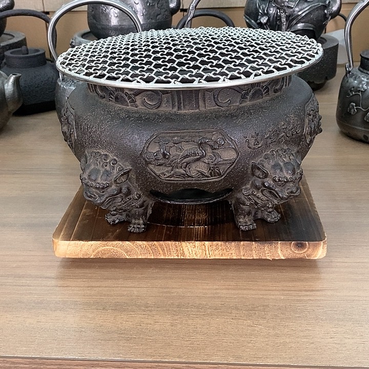 1伍兽碳炉纯手工打造铸铁