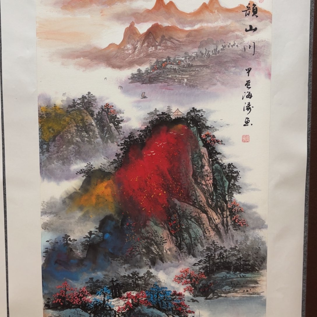 国画国画花鸟、山水精品作品