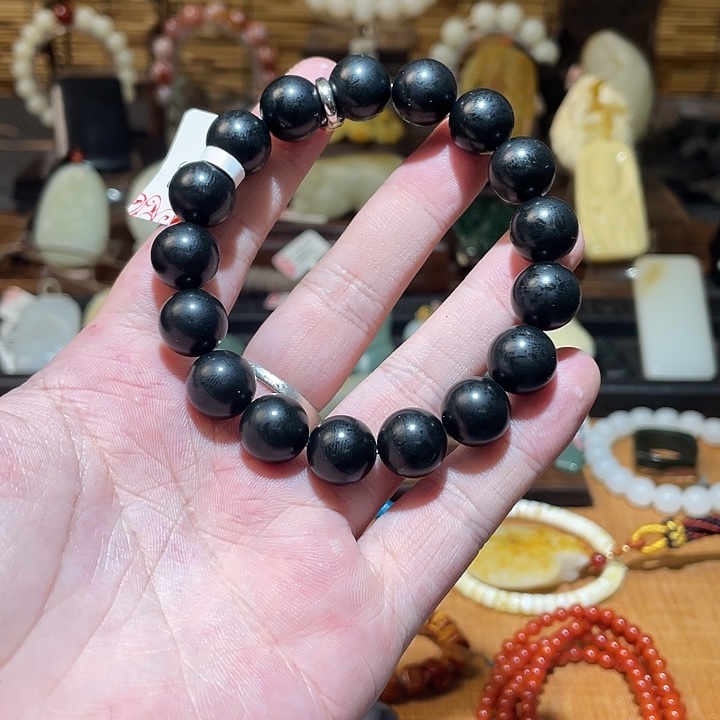 颈饰未镶嵌和田玉手串sc