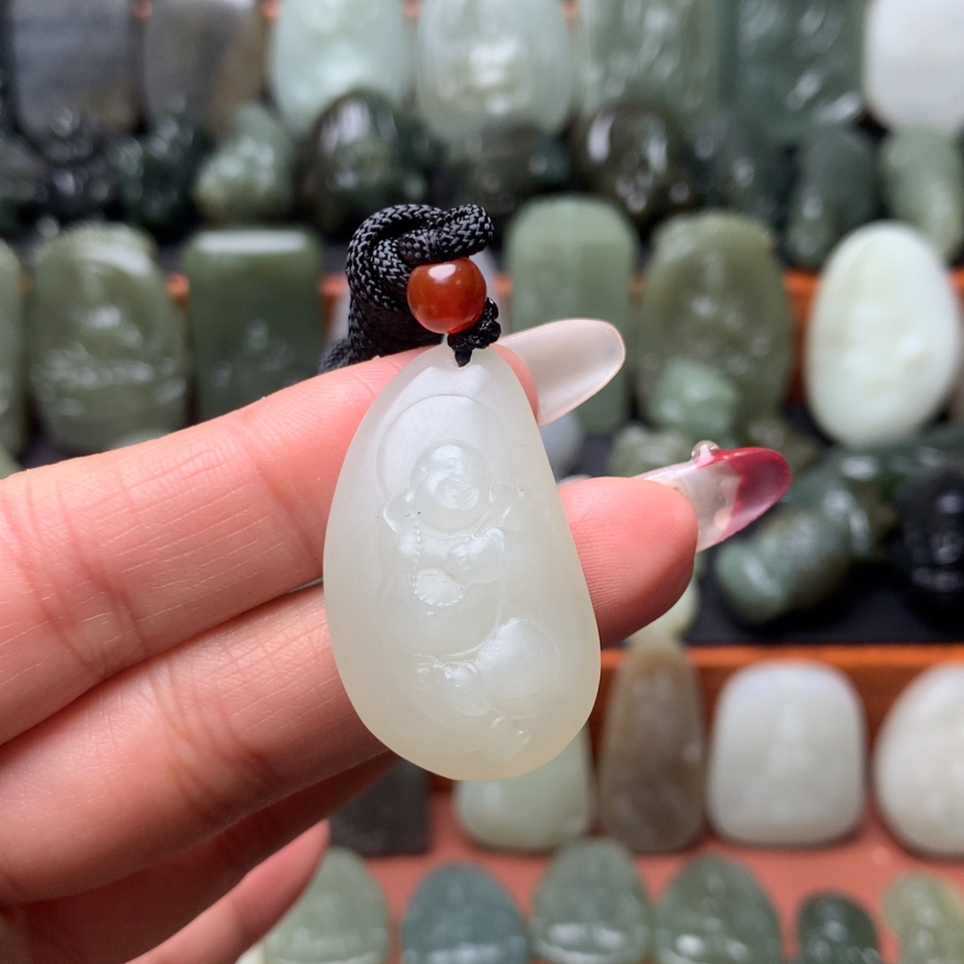 和田玉颈饰未镶嵌挂件139