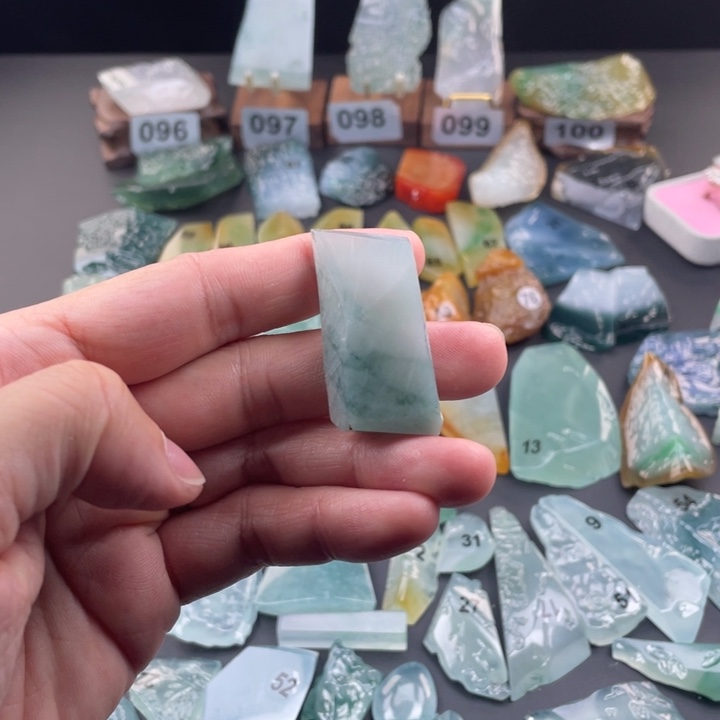 定制翡翠未镶嵌毛*亮