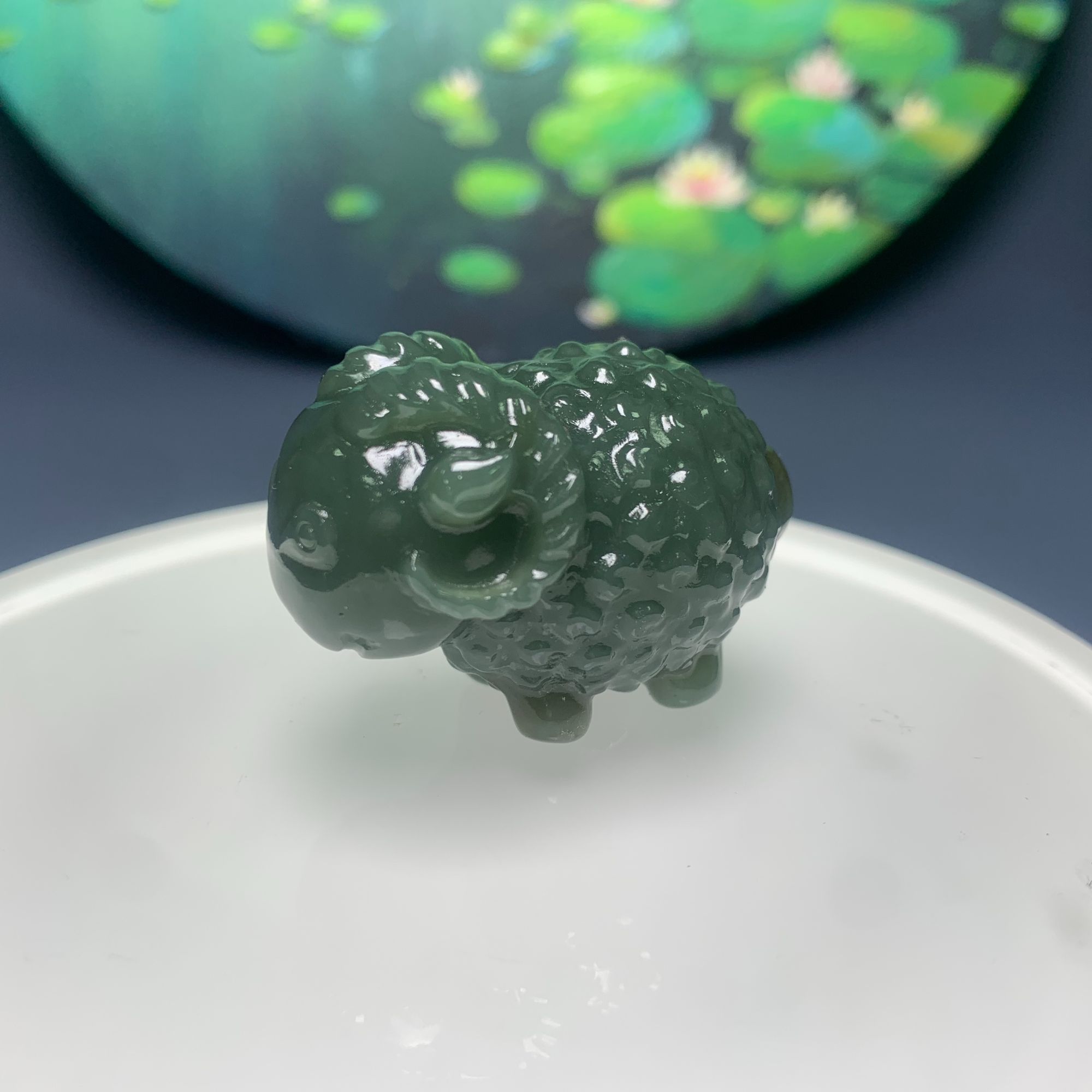 D008珠宝玉石精选和田玉吊坠