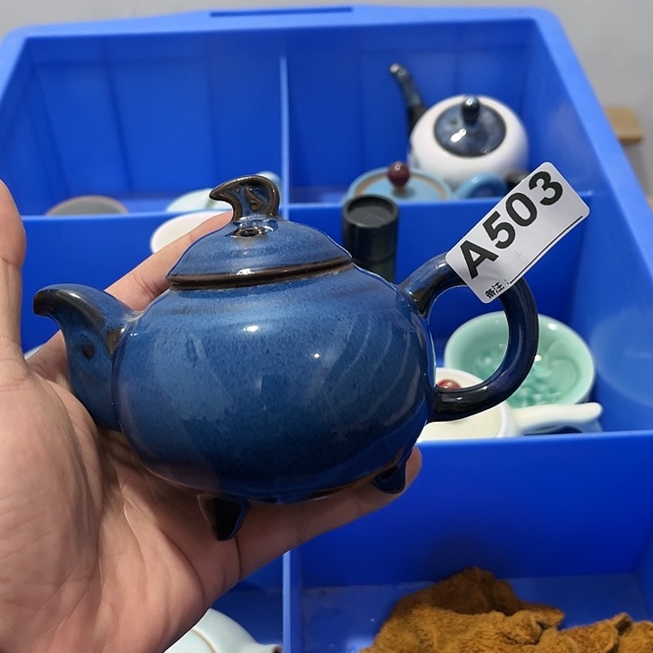 茶具默认微瑕瓷器、茶具、壶、摆件，介意勿拍 