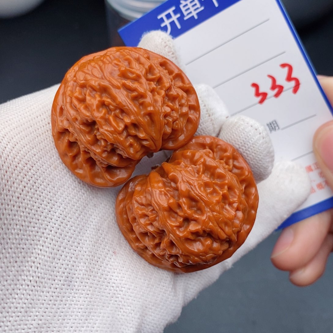 文玩核桃把件41宫灯333