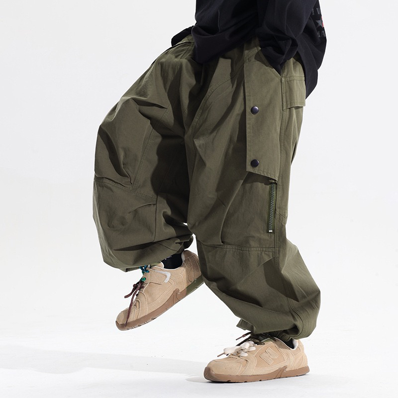 【工装束脚】25年秋冬男童新款设计感痞帅潮酷日系休闲长裤工装裤子