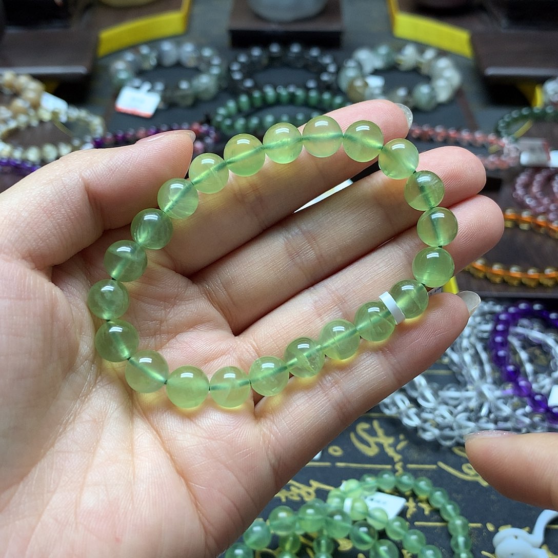 葡萄石未镶嵌手链手链