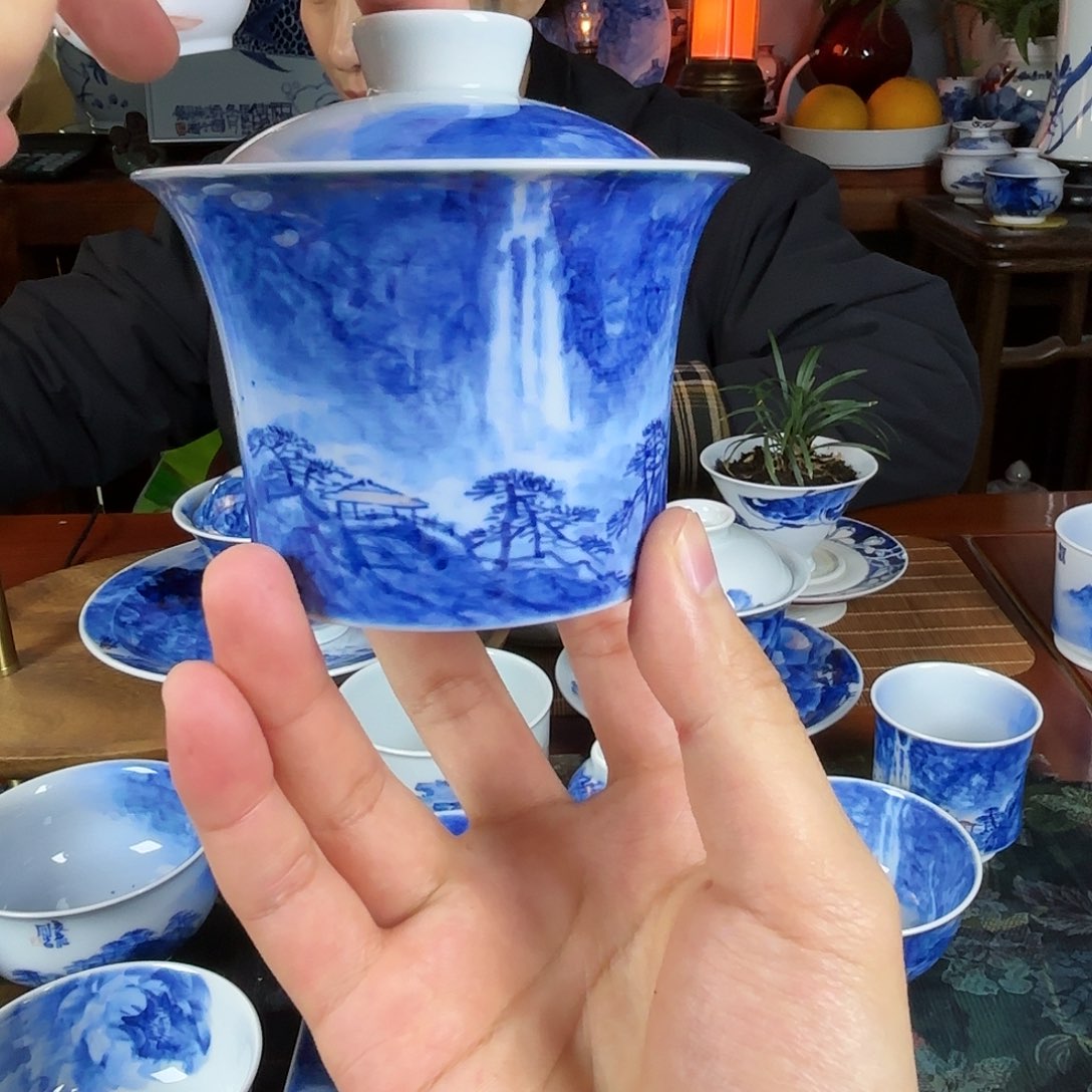 初*R王庆龙老师手绘陶瓷