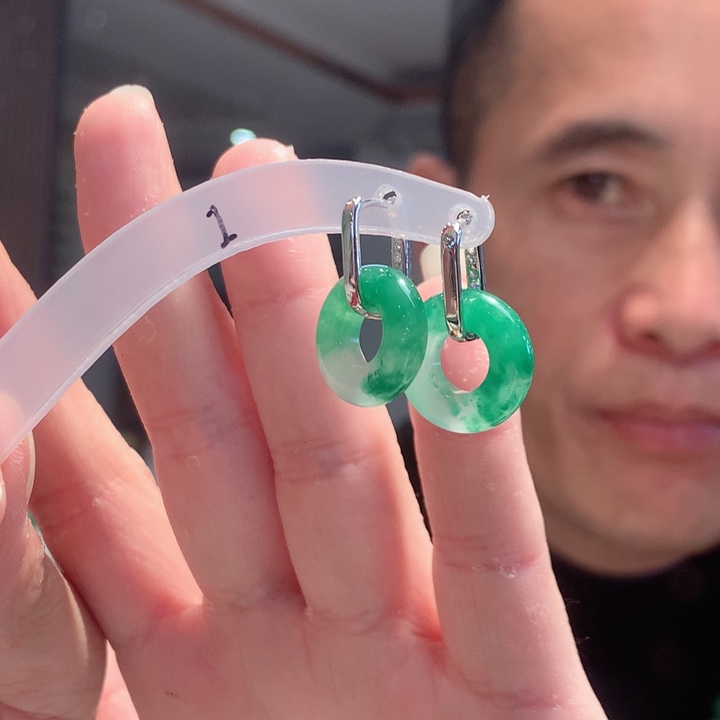 末***秋石英质玉未镶嵌手链卡16