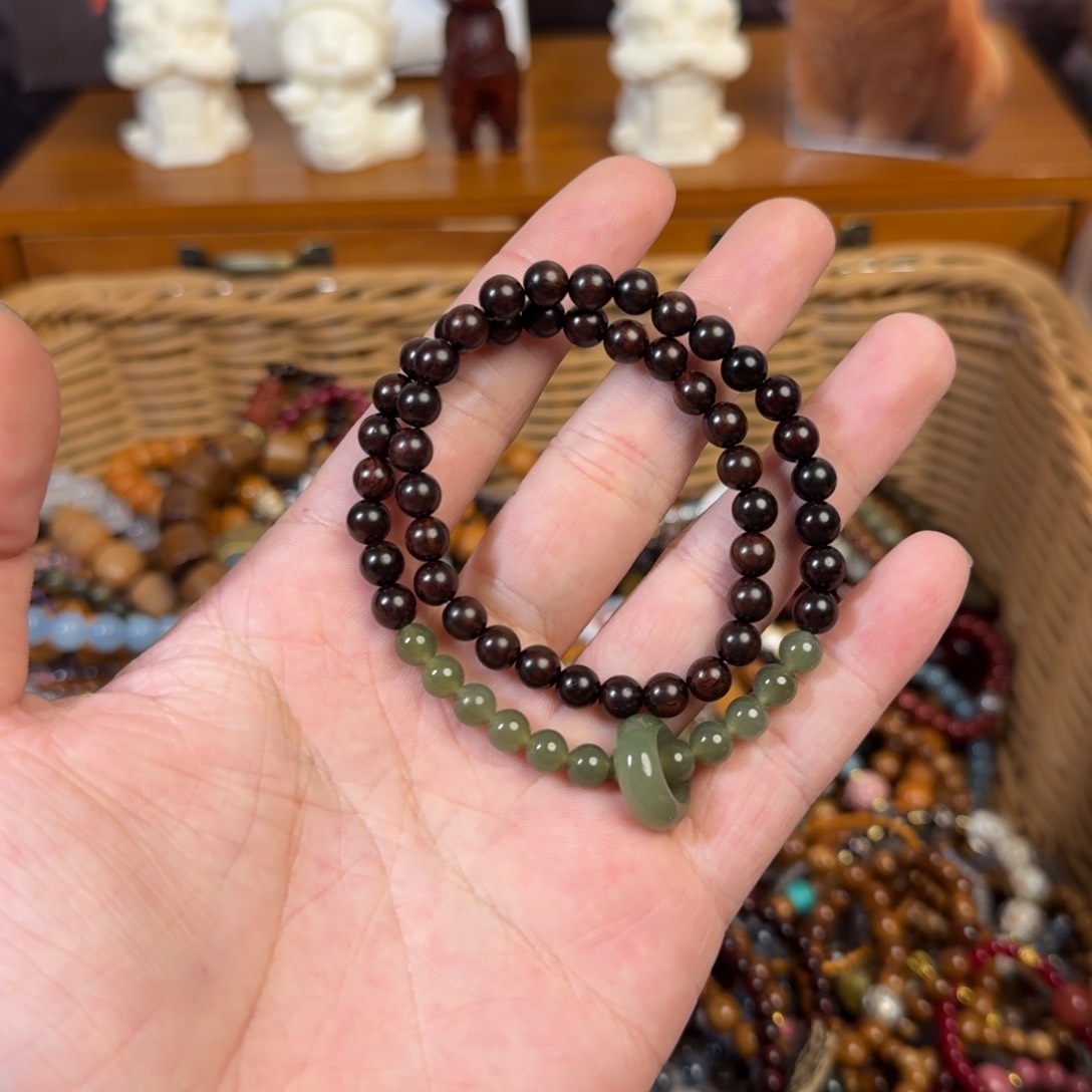 和田玉（糖玉）手链未镶嵌