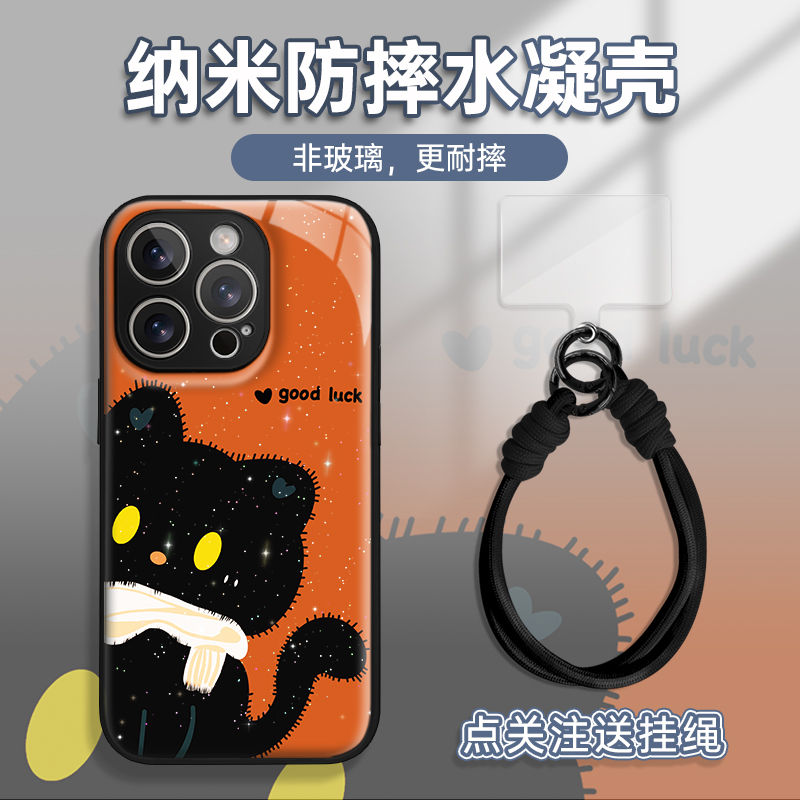 适用于苹果16/17华为OPPO小米VIVO潮流个性LJ水凝手机壳AM0873