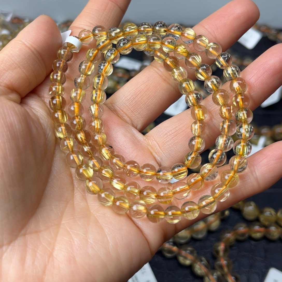 水晶手链未镶嵌天然