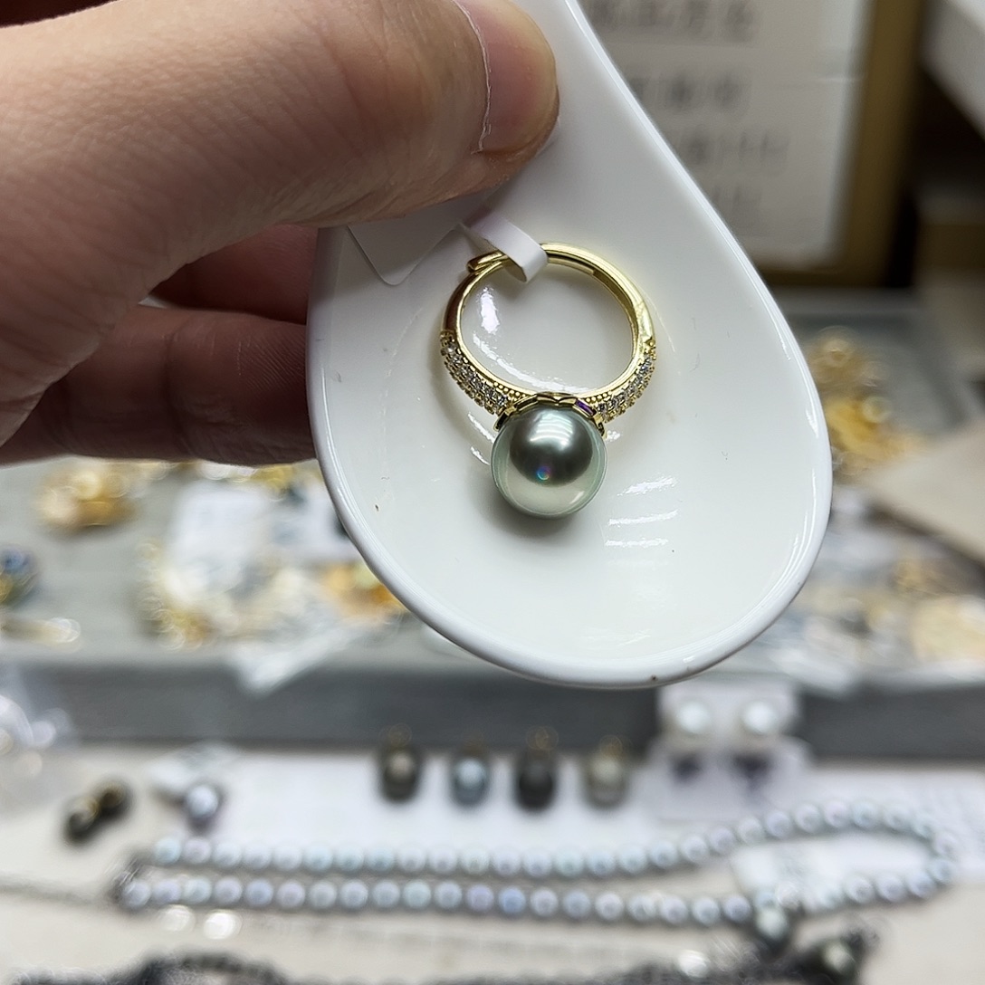 海水珍珠未镶嵌戒指