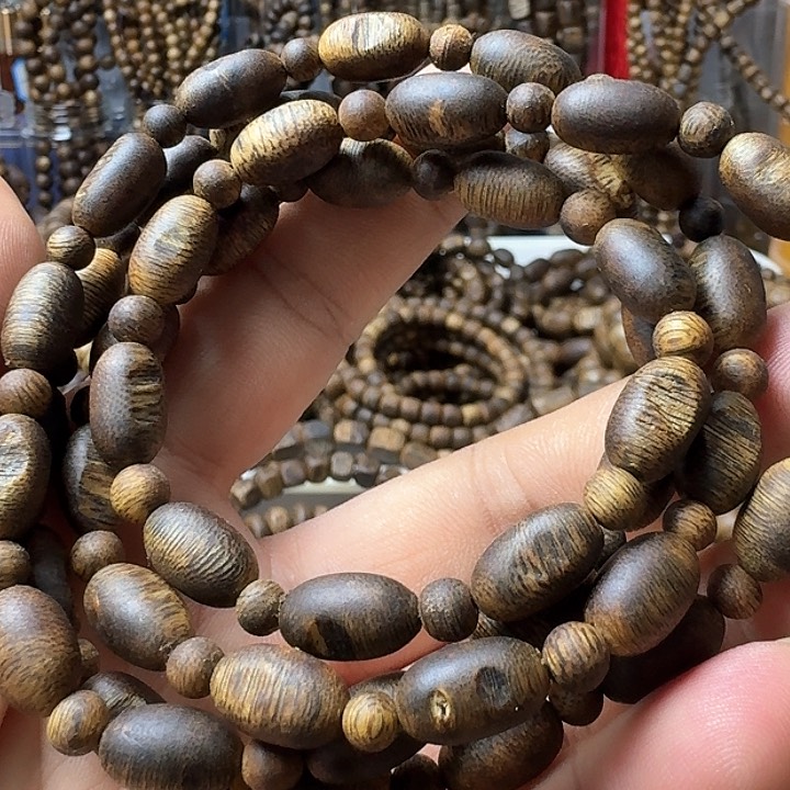 沉香手串乌身手串20克加