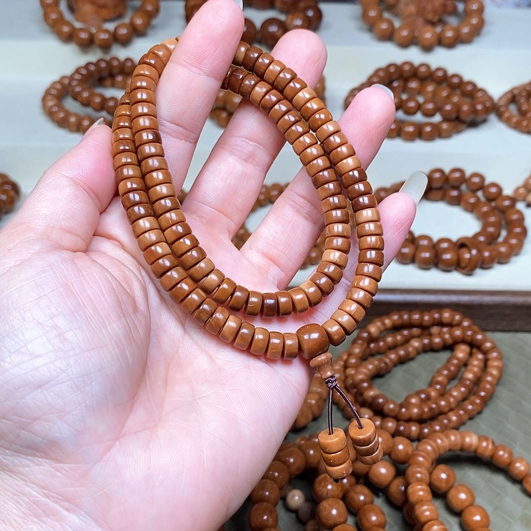 手串库克库克卡4x7的药片珠108颗