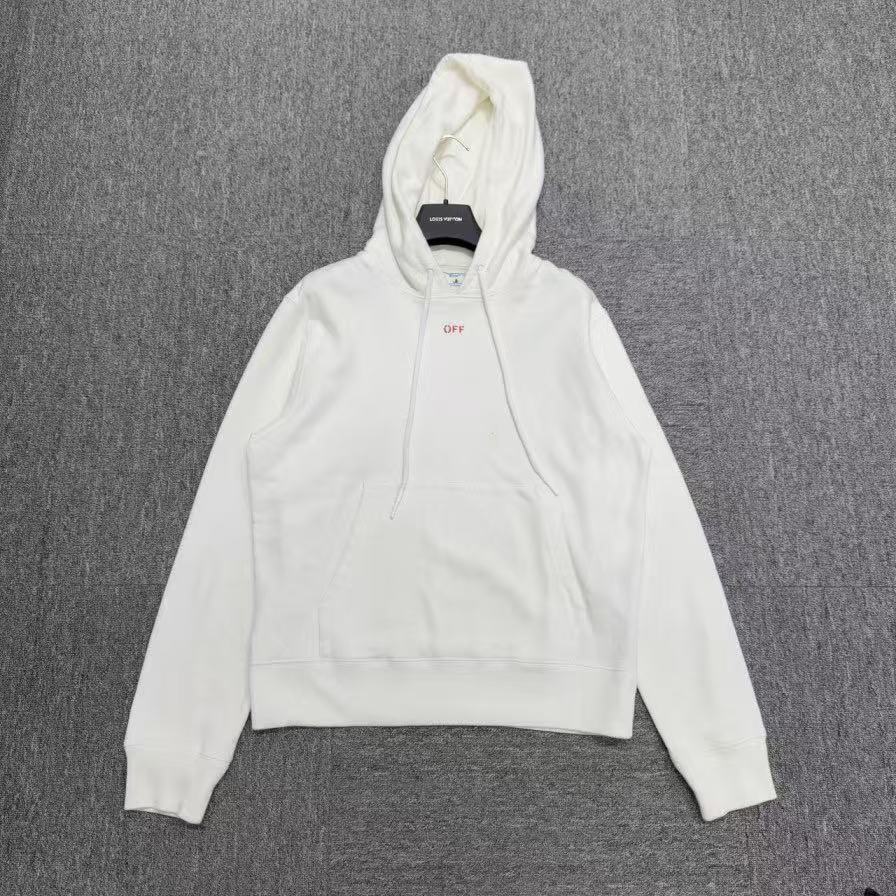Off White 喷漆印花连帽卫衣/M码/98新/编码11508