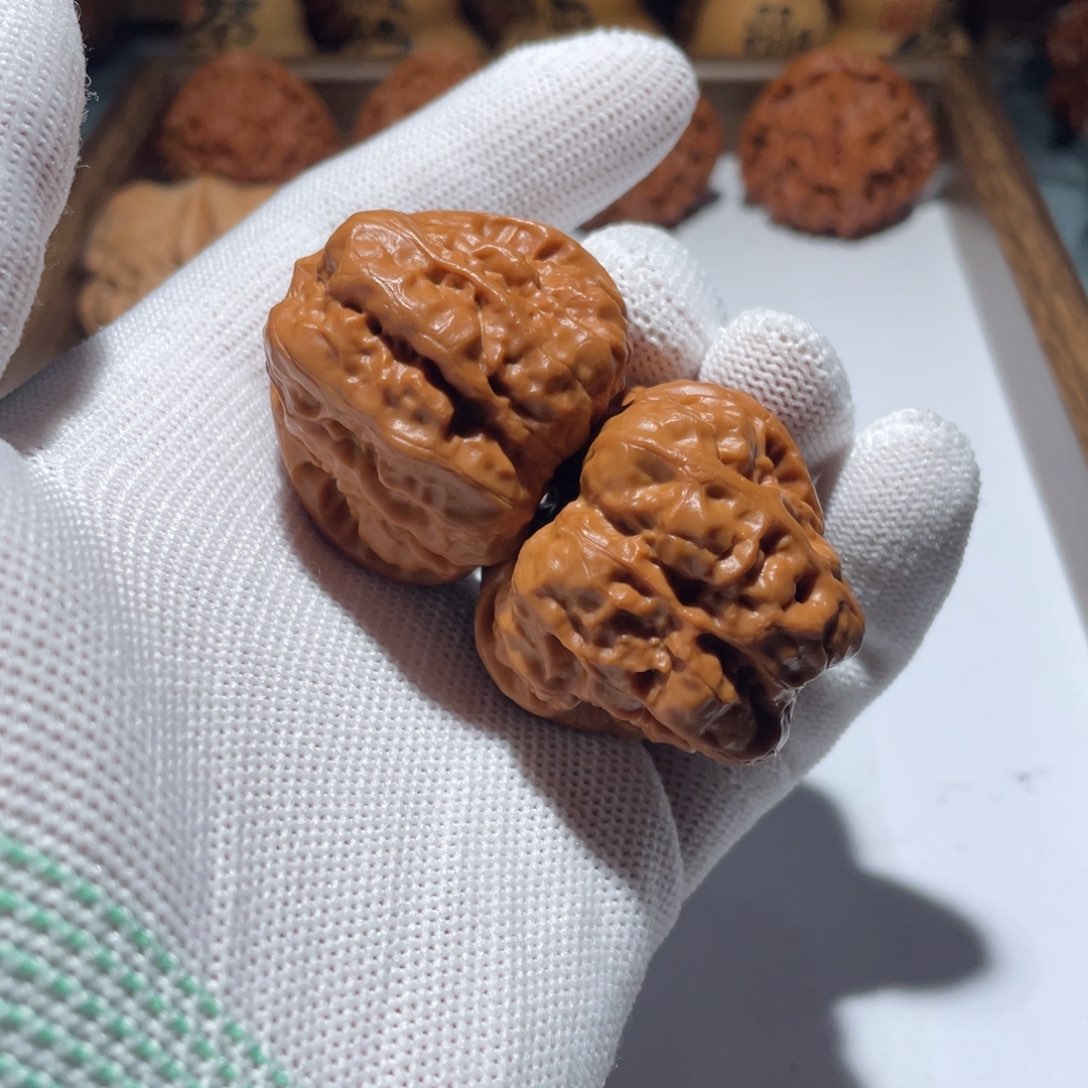 核桃把件精品38怀柔蛙