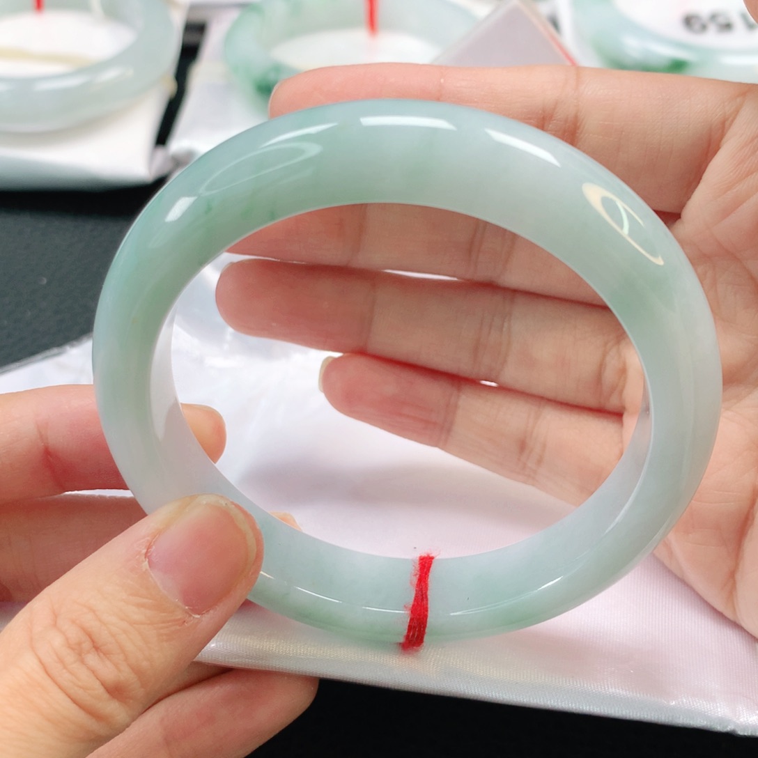 未镶嵌手镯翡翠缅甸58