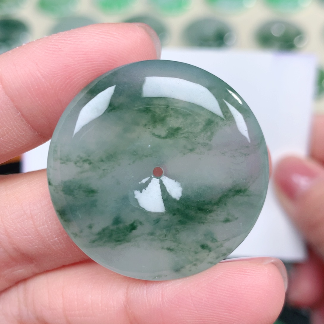 翡翠未镶嵌吊坠(不含链)33-6.2