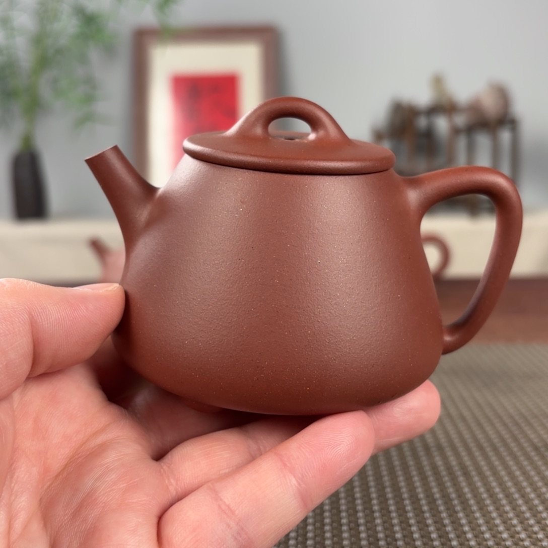 紫砂茶壶晶**）黄龙山原矿紫砂壶230