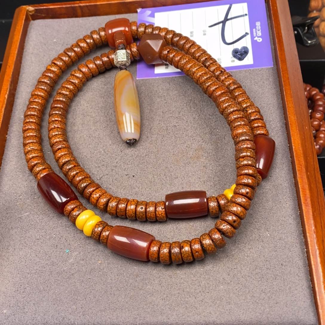 星月菩提吊坠一**思星月