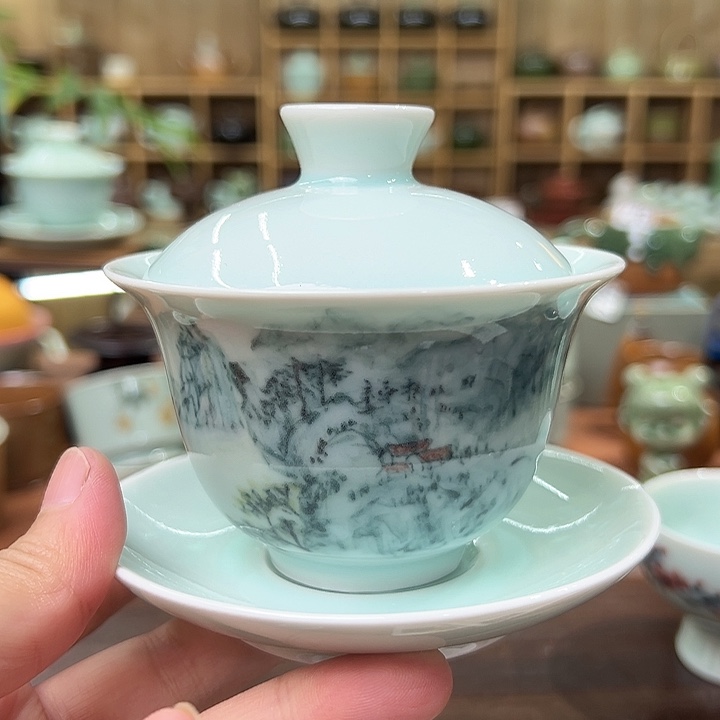 龙泉敬悦青瓷品茗杯