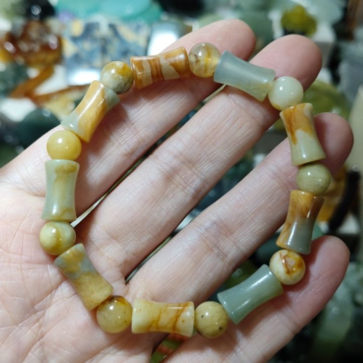 岫玉未镶嵌手串手串