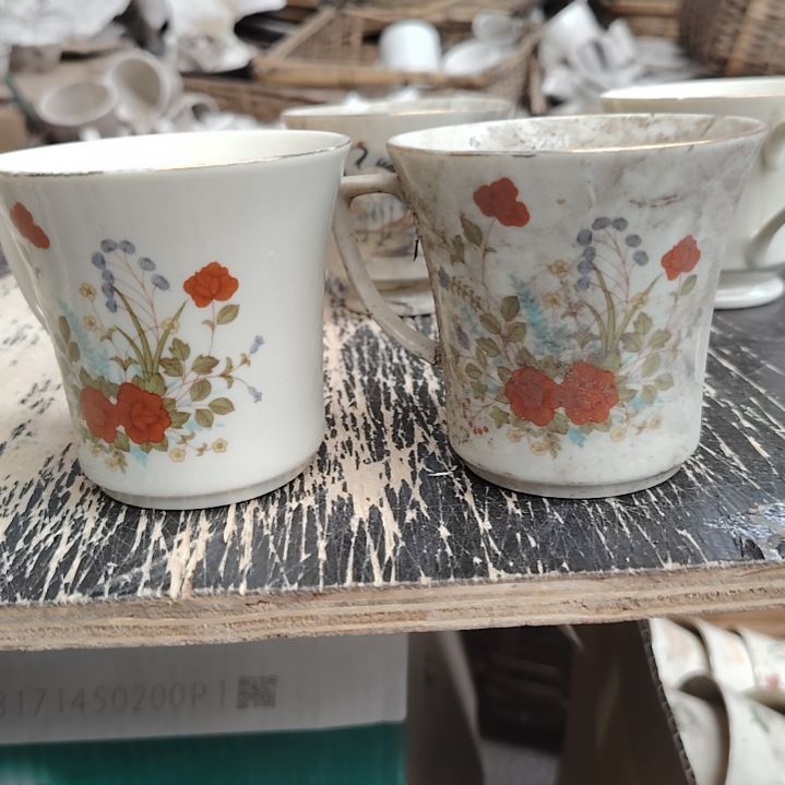 摆件陶瓷杯，我们班的