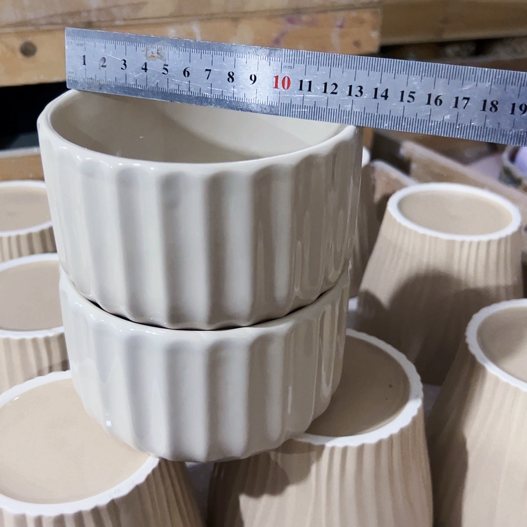 有孔，外贸尾单陶瓷花盆凑单10米包邮