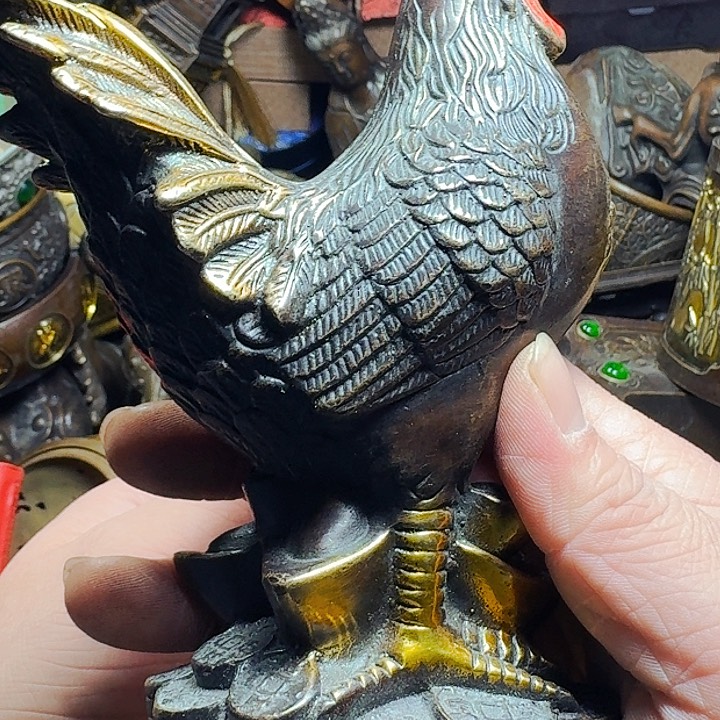 铜器摆件收收藏藏