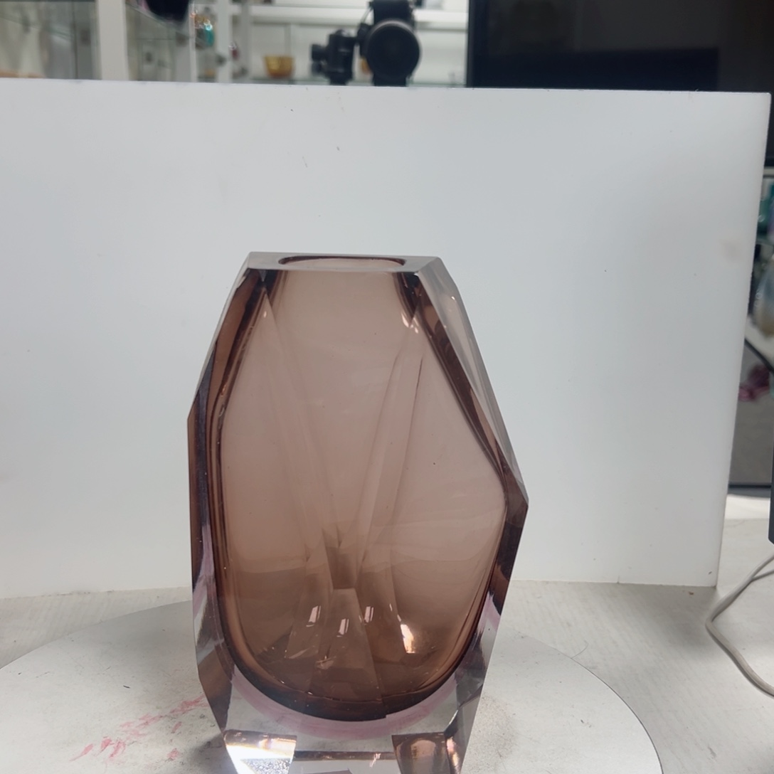 20 高轻奢琉璃花器福利正常手工痕迹