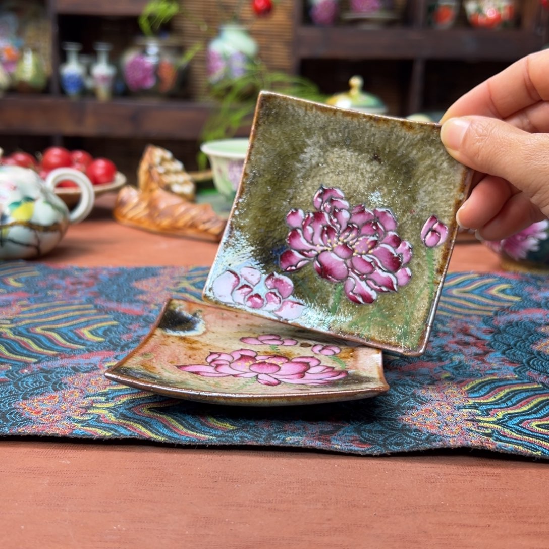 瓷片一对～～～～～～～～