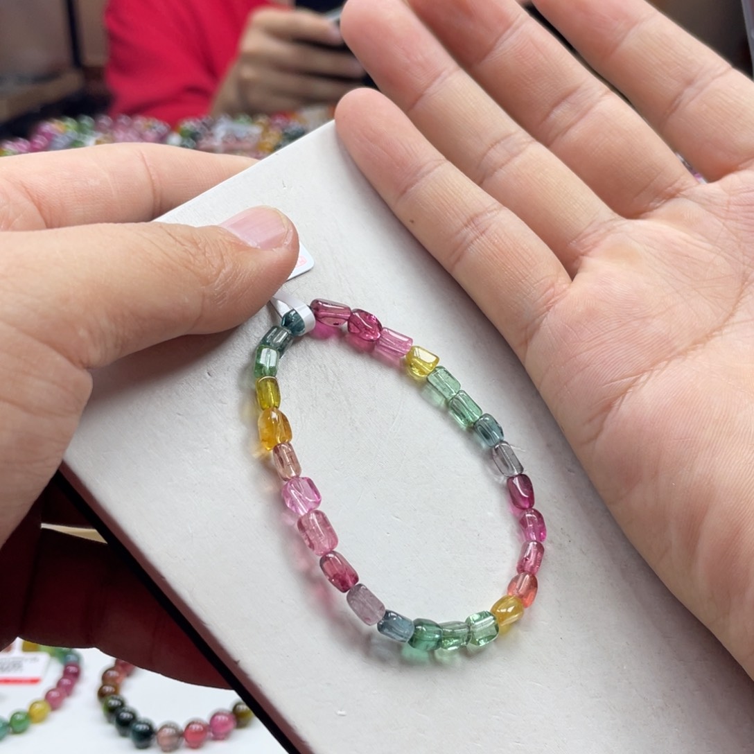 碧玺手串未镶嵌4.5mm.mmmmmmmmm