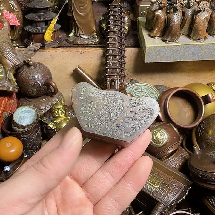 铜材质文玩摆件装饰