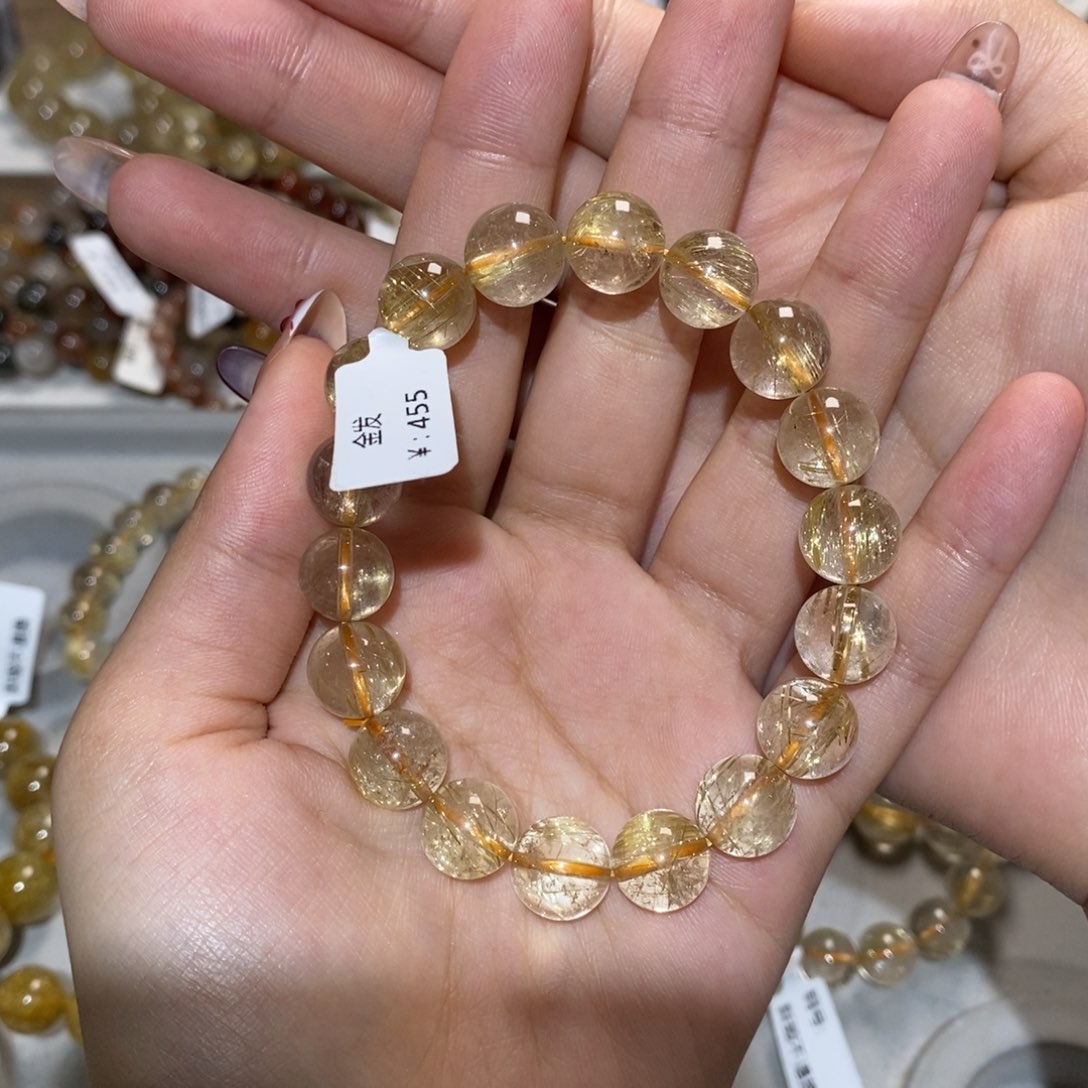 水晶手链未镶嵌手链