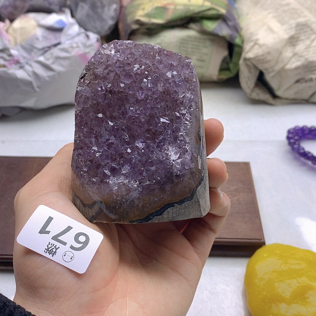 紫晶大型摆件（非配饰）未镶嵌