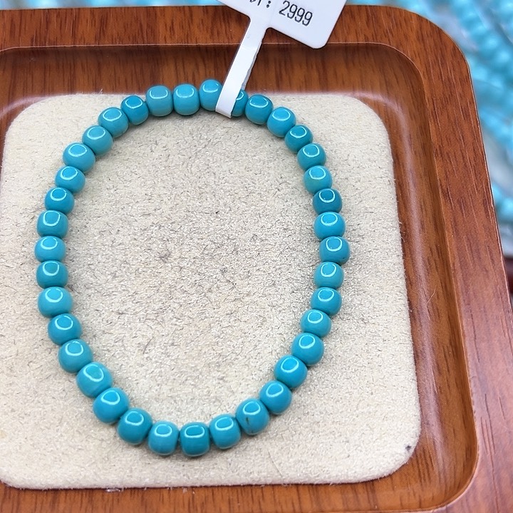 绿松石手链未镶嵌上**索