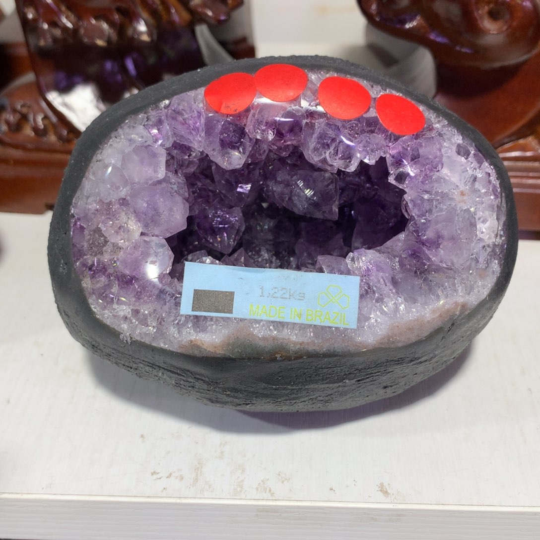 水晶摆件婷未镶嵌